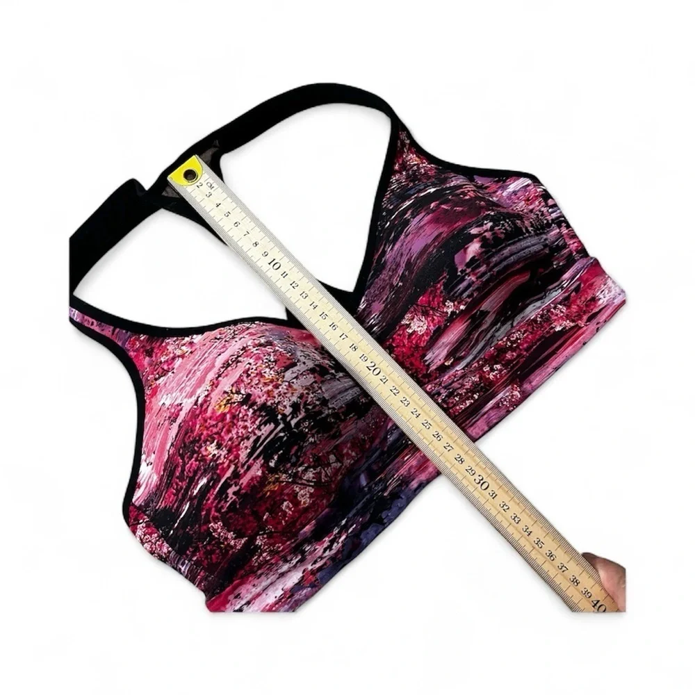 Lululemon Athletica Vibrant Multicolor Sports Bra
